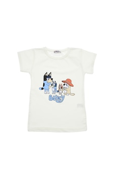 Crassi Kız Çocuk T-shirt 00329 Krem