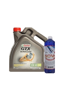 Castrol GTX 10W-40 A3/B4 Yarı Sentetik Motor Yağı 4 L + Cam Suyu 1 L Castrol GTX 10W-40 A3/B4 Yarı Sentetik Motor Yağı 4 L + Cam Suyu 1 L