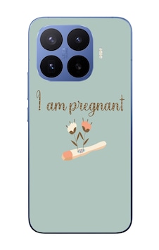 Xiaomi 17t Pro Uyumlu I'm Pregnant Baskılı Silikon Kılıf Renkli Xiaomi 17t Pro Uyumlu I'm Pregnant Baskılı Silikon Kılıf Renkli