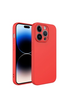 Forzacase Apple Uyumlu iPhone 14 Pro Max Liquid Serisi İçi Kadife Lansman Silikon Kılıf Kırmızı Forzacase Apple Uyumlu iPhone 14 Pro Max Liquid Serisi İçi Kadife Lansman Silikon Kılıf Kırmızı