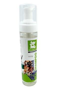 Nanbell Kedi Köpekler İçin Lavanta Kokulu Durulanmayan Köpük Şampuan 225 ML Nanbell Kedi Köpekler İçin Lavanta Kokulu Durulanmayan Köpük Şampuan 225 ML