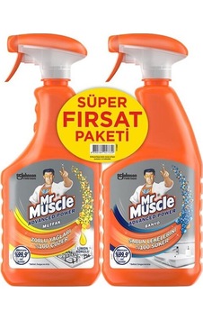 Mr. Muscle Banyo + Mutfak 750 Ml 2Li Set