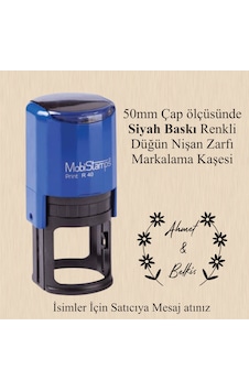 Davetiye Düğün Nişan Zarf Kaşesi - Mühür - Damga , R50 Davetiye Düğün Nişan Zarf Kaşesi - Mühür - Damga , R50