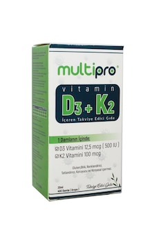 Multipro D3+K2 Damla 20 ML