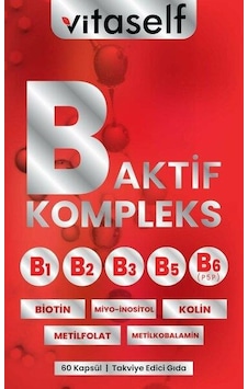 Vitaself B Complex 60 Kapsül Vitaself B Complex 60 Kapsül