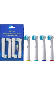 ORAL B Şarjlı Diş Fırçaları Ile Uyumlu Muadil 4'lü Yedek Başlık ORAL B Şarjlı Diş Fırçaları Ile Uyumlu Muadil 4'lü Yedek Başlık