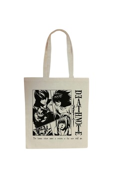 Abystyle - Death Note Tote Çanta Karakterleri, Bej, 38 X 42 Cm, Bej, 14.9 X 16.5 0 Abystyle - Death Note Tote Çanta Karakterleri, Bej, 38 X 42 Cm, Bej, 14.9 X 16.5 0