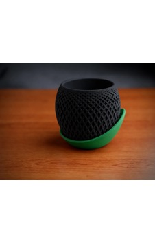 3d Baskı Küre Saksı - Kafes Dokulu İki Parçalı Dekoratif Saksı - Siyah-yeşil 29513173 3d Baskı Küre Saksı - Kafes Dokulu İki Parçalı Dekoratif Saksı - Siyah-yeşil 29513173
