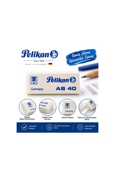 Pelikan As-40 Mükemmel Beyaz Silgi - 3 Adet