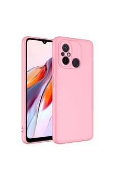 Xiaomi Redmi 12c Kılıf Lansman Içi Kadife Silikon + Ekran Koruyucu Nano Pembe Xiaomi Redmi 12c Kılıf Lansman Içi Kadife Silikon + Ekran Koruyucu Nano Pembe