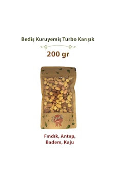 Bediş Naturel Turbo Karışık 200 Gr 200 G Bediş Naturel Turbo Karışık 200 Gr 200 G