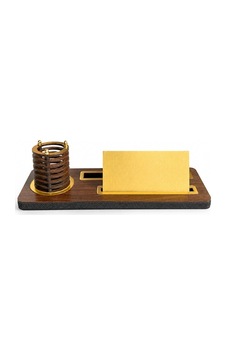 Platinum Ahşap Masa İsimliği 33x11cm Baskısız Platinum Ahşap Masa İsimliği 33x11cm Baskısız