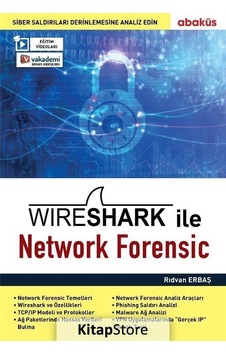 Wireshark ile Network Forensic - Rıdvan Erbaş - Abaküs Kitap Wireshark ile Network Forensic - Rıdvan Erbaş - Abaküs Kitap