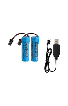 2 Adet 3.7v 14500 Li-ion Oyuncak Pili + Usb Şarj Cihazı Sm2p Soketli Set 2 Adet 3.7v 14500 Li-ion Oyuncak Pili + Usb Şarj Cihazı Sm2p Soketli Set
