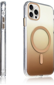 Zore İphone 14 Pro Max Kılıf M-safe Şarj Özellikli Transparan Renk Geçişli Nvth Toros Kapak - Siyah Zore İphone 14 Pro Max Kılıf M-safe Şarj Özellikli Transparan Renk Geçişli Nvth Toros Kapak - Siyah
