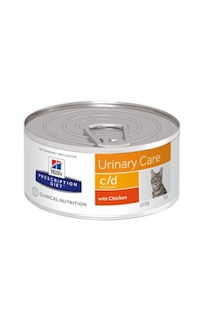 Hill's Prescription Diet Urinary Care C/D Tavuklu Kedi Konservesi 6 x 156 G