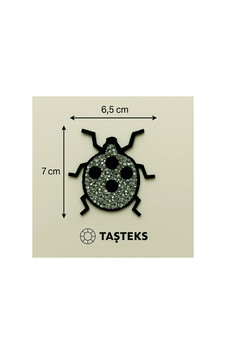 Taşlı Ütülenebilen Veya Sticker Olarak Kullanılabilen Uğur Böceği Modeli Taşlı Ütülenebilen Veya Sticker Olarak Kullanılabilen Uğur Böceği Modeli
