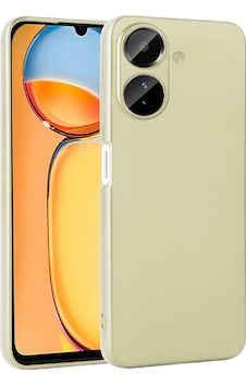 Xiaomi Poco C65 Kılıf Zore Premier Silikon Kapak Gold Xiaomi Poco C65 Kılıf Zore Premier Silikon Kapak Gold