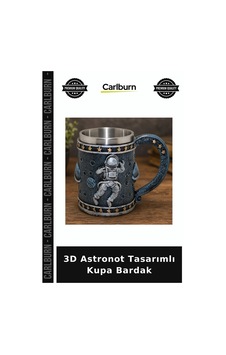 3d Astronot Tasarımlı Kupa Bardak Yetişkinler İçin Göz Alıcı İlginç Sunum Çok Renkli