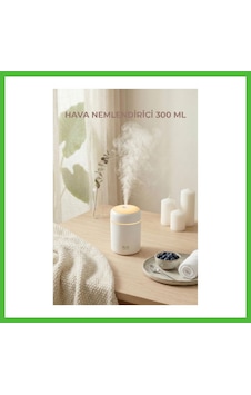 Vaveni 300 Ml Led Işıklı Hava Nemlendirici & Pratik Oda Kokusu Difüzörü 7 Cm X 11 Cm Arz Vaveni 300 Ml Led Işıklı Hava Nemlendirici & Pratik Oda Kokusu Difüzörü 7 Cm X 11 Cm Arz