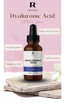 Rawsol Hyaluronic Acid Cilt Bakım Serumu 30 ML