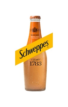 Schweppes Mandalina Aromalı Gazlı İçecek Cam 250 Ml