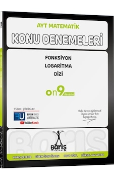 Barış Yayınları Ayt Matematik Fonksiyon Logaritma Dizi Konu Denemeleri Barış Yayınları Ayt Matematik Fonksiyon Logaritma Dizi Konu Denemeleri