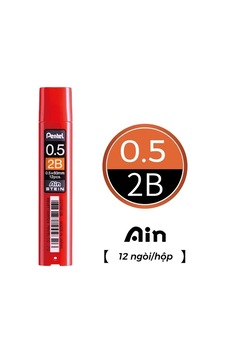 Pentel Ain Stein 0.5mm 2b 12'li Min Uç Küçük Kutu / C275s-2b Pentel Ain Stein 0.5mm 2b 12'li Min Uç Küçük Kutu / C275s-2b