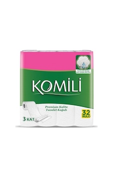 Komili Tuvalet Kağıdı 3 x 32 Rulo Komili Tuvalet Kağıdı 3 x 32 Rulo