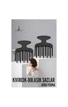 Mey İthalat Kıvırcık Saç Açıcı Afro Perma Tarağı Mey İthalat Kıvırcık Saç Açıcı Afro Perma Tarağı