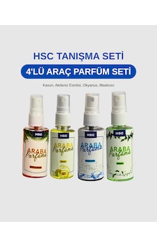 4'lü Araba Parfümü Seti - 50cc Sprey Ferahlatıcı Taşınabilir Araba Parfümü Seti 200 ML 4'lü Araba Parfümü Seti - 50cc Sprey Ferahlatıcı Taşınabilir Araba Parfümü Seti 200 ML