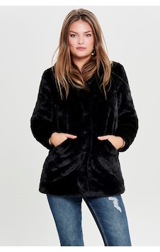 Only Kadın Onlvıda Faux Fur Mont 65515164600 Siyah Only Kadın Onlvıda Faux Fur Mont 65515164600 Siyah