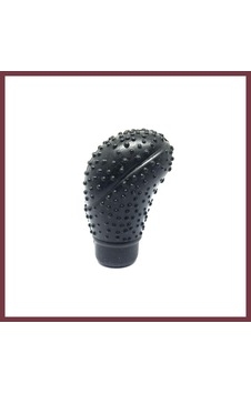 Storeşahin Silikon Vites Topuzu Kılıfı Masajlı Oval Siyah Shn0720 Storeşahin Silikon Vites Topuzu Kılıfı Masajlı Oval Siyah Shn0720