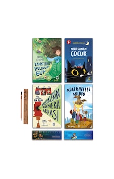 İlk Genç Timaş Mırıldanan Çocuk - Sözcüklerin Kamera Arkası - Kanatlarımı Bulduğum Gün Set 4 Kitap İlk Genç Timaş Mırıldanan Çocuk - Sözcüklerin Kamera Arkası - Kanatlarımı Bulduğum Gün Set 4 Kitap
