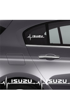 Isuzu İçin Uyumlu Aksesuar Oto Ritim Sticker 2 Adet 20 9 Cm Isuzu İçin Uyumlu Aksesuar Oto Ritim Sticker 2 Adet 20 9 Cm