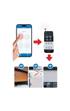 Akıllı Kumanda WiFi (Kodlanabilir Otopark Bariyer Garaj Kepenk Kumandası) - Smart Remote Controller Akıllı Kumanda WiFi (Kodlanabilir Otopark Bariyer Garaj Kepenk Kumandası) - Smart Remote Controller
