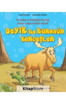 Geyik İle Kurbağa Kardeşler - Alessandro Batton -  Luccia Panzieri - Boyut Yayın Grubu