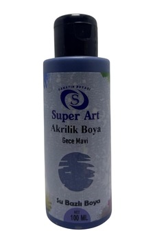 Art Multisurface Akrilik Boya 100 Ml Gece Mavi Renkli Art Multisurface Akrilik Boya 100 Ml Gece Mavi Renkli