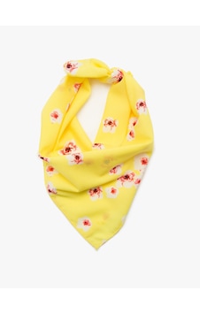 Koton Desenli Bandana Sarı 6yak57003aa Sarı Koton Desenli Bandana Sarı 6yak57003aa Sarı