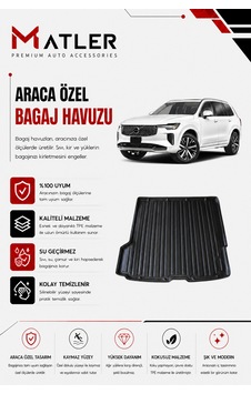 Volvo Xc90 2019 Model Bagaj Havuzu Volvo Xc90 2019 Model Bagaj Havuzu