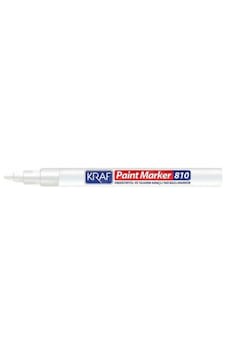 Kraf 810 Paint Marker - Çok Amaçlı Yağ Bazlı Markör Beyaz Renk N11.613 Kraf 810 Paint Marker - Çok Amaçlı Yağ Bazlı Markör Beyaz Renk N11.613