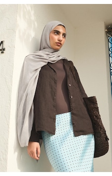 Deserto Fashion Tencel Şal-3637 antrasit Deserto Fashion Tencel Şal-3637 antrasit