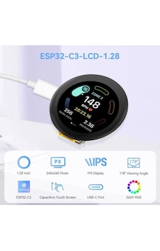 Elecrow Crowpanel Esp32 240x240 Kapasitif Dokunmatik Ekran Elecrow Crowpanel Esp32 240x240 Kapasitif Dokunmatik Ekran