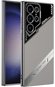 Samsung Uyumlu Galaxy S23 Ultra Kılıf Kamera Korumalı Suni Deri Tasarım Zore Yeni Seri Procase Kapak Titanyum-Gri Samsung Uyumlu Galaxy S23 Ultra Kılıf Kamera Korumalı Suni Deri Tasarım Zore Yeni Seri Procase Kapak Titanyum-Gri