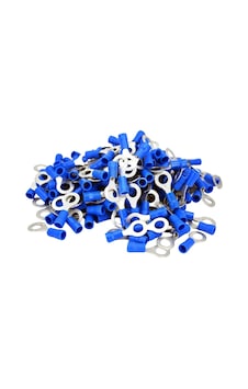 Tork Sulye Pabuç Kablo Ucu 1,5-2,5mm M8 Mavi Sıkmalı Yuvarlak Tip 100'lü Paket -1663 Tork Sulye Pabuç Kablo Ucu 1,5-2,5mm M8 Mavi Sıkmalı Yuvarlak Tip 100'lü Paket -1663