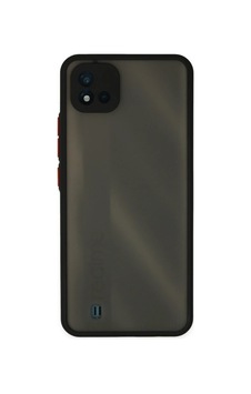 Realme C11 2021 Kılıf Montreal Silikon Kapak - Siyah Sıyah Realme C11 2021 Kılıf Montreal Silikon Kapak - Siyah Sıyah