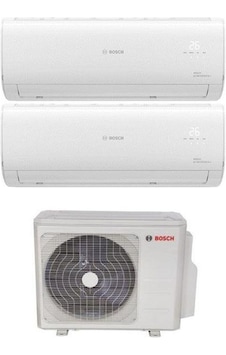 Bosch Multi Split 28000 Btu 1 Dış + 2 İç Ünite (12000 + 18000 Btu) İnverter Duvar Tipi Klima Bosch Multi Split 28000 Btu 1 Dış + 2 İç Ünite (12000 + 18000 Btu) İnverter Duvar Tipi Klima