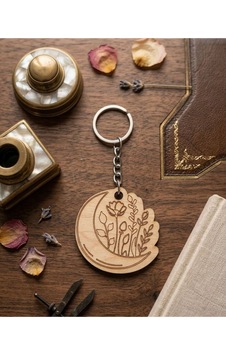 Çiçek Desenli Mdf Tek Renk Anahtarlık Çeşitleri Bej Çiçek Desenli Mdf Tek Renk Anahtarlık Çeşitleri Bej