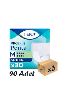 Tena Proskin Pants 7 Damla Süper Emici Külot Orta Boy M 3 x 30'Lu