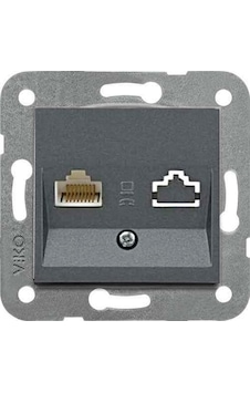 Viko Artline Novella Füme Tekli Nümeris Telefon Çerçevesiz - 92605432 Viko Artline Novella Füme Tekli Nümeris Telefon Çerçevesiz - 92605432